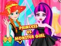 Spiel Prinzessin gegen Monstermädchen  Online