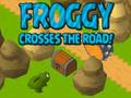 Spiel Frosch überquert die Straße!  Online