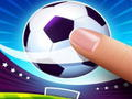 Spiel Fußball schnippen Sie den Ball  Online