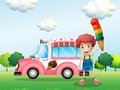 Spiel Lastwagen für Kinder zum Ausmalen  Online