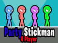 Spiel Party Stickman 4 Spieler  Online