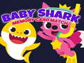 Spiel Baby Shark Memory Card Match Online