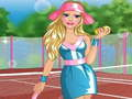 Spiel Barbie Tenniskleid  Online