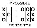 Spiel Unmögliches Tic Tac Toe  Online