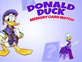 Spiel Donald Duck-Speicherkartenübereinstimmung  Online