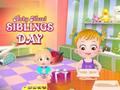 Spiel Baby Hazel: Tag der Geschwister  Online