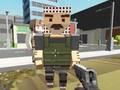 Spiel Blockieren Sie Pixel Cop: Waffenhandwerk in Robbers World  Online
