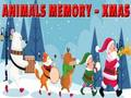 Spiel Tiergedächtnis - Weihnachten  Online
