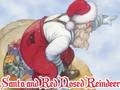 Spiel Weihnachtsmann und rotnasiges Rentier  Online