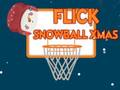 Spiel Flick Schneeball Weihnachten  Online