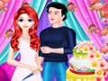 Spiel Meerjungfrau-Mädchen-Hochzeit, die Kuchen kocht  Online