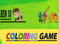 Spiel Ben 10 Färbung  Online