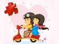 Spiel Valentinstag-Puzzle  Online