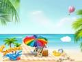 Spiel Sommer-Strandrutsche  Online