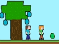 Spiel Steveman und Alexwoman: Osterei  Online