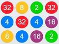 Spiel 2-4-8 verknüpfen identische Nummern  Online
