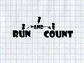 Spiel Laufen und zählen  Online
