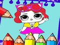 Spiel Malbuch für Puppen  Online