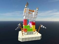 Spiel Burgzerstörungsblöcke  Online