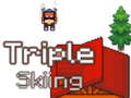 Spiel Dreifach-Skifahren 2D  Online