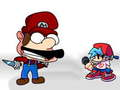 Spiel Friday Night Funkin 3 Tage bis Mario deine Leber stiehlt  Online
