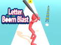 Spiel Buchstabe Boom Blast  Online