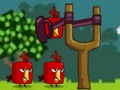 Spiel Angry Birds gegen Schweine  Online