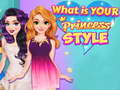 Spiel Was ist dein Prinzessinnen-Stil?  Online