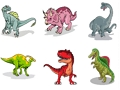 Spiel Dino-Karten  Online