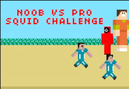 Spiel Noob gegen Pro Squid Challenge  Online