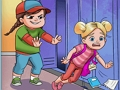 Spiel Karate-Mädchen gegen Schultyrann  Online