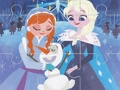 Spiel Olafs Eiskönigin-Abenteuer-Puzzle  Online