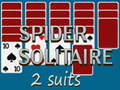 Spiel Spider Solitaire 2 Anzüge  Online