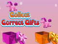 Spiel Sammle die richtigen Geschenke  Online