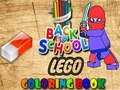 Spiel Zurück in die Schule Lego Malbuch  Online