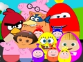 Spiel Berühmte Zeichentrickfiguren Eier  Online
