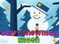 Spiel Glücklicher Schneemann versteckt  Online