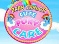 Spiel Baby Taylor süße Ponypflege  Online