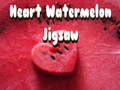 Spiel Herz-Wassermelone-Puzzle  Online