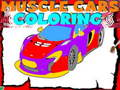 Spiel Muscle Cars Färbung  Online