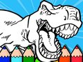 Spiel Dinos zum Ausmalen für Kinder  Online