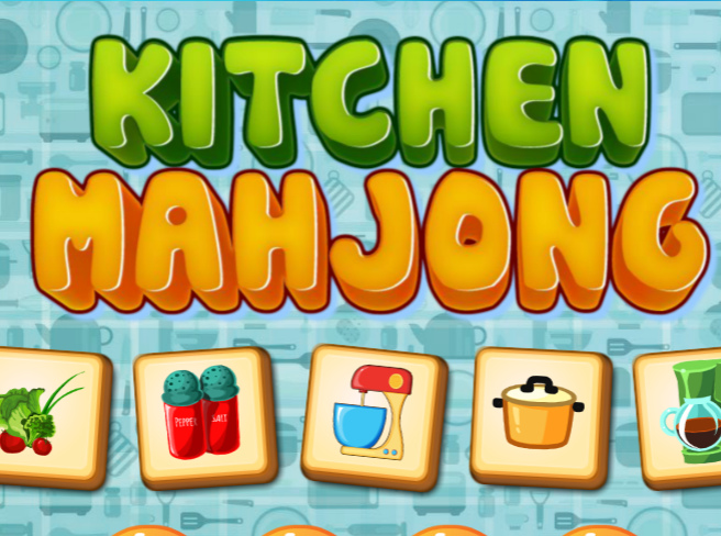 Spiel Küchen-Mahjong  Online