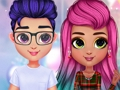 Spiel Regenbogen-Mädchen-Weihnachtsfeier  Online