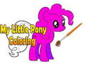 Spiel Mein kleines Pony zum Ausmalen  Online