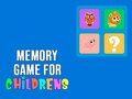 Spiel Memory-Spiel für Kinder  Online