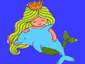 Spiel Meerjungfrau Malbuch  Online