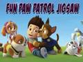 Spiel Fun Paw Patrol Puzzle  Online