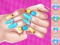 Spiel Elsa Prinzessin Thema Nail Art Diy  Online