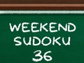 Spiel Wochenend-Sudoku 36  Online