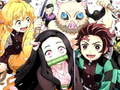 Spiel Nezuko Tanjiro Puzzle  Online